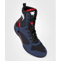 Botas de boxe Venum Elite azul marinho / preto / vermelho
