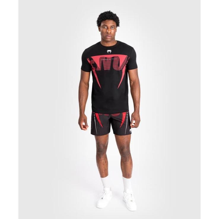 Camiseta Venum Adrenaline - preto vermelho