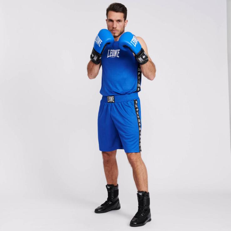 T-shirt de boxe Blue Leone Ambassador Boxing