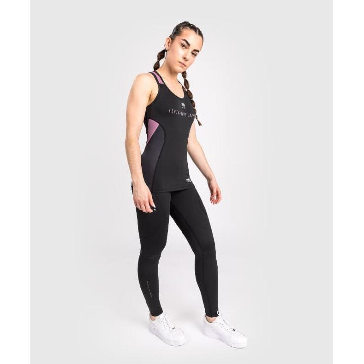 Regata Feminina Venum Adrenaline Dry-Tech - Preto Roxo