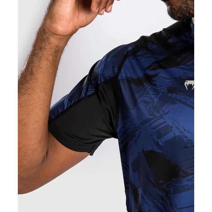 Camiseta Dry Tech Venum Electron 3.0 - azul marinho