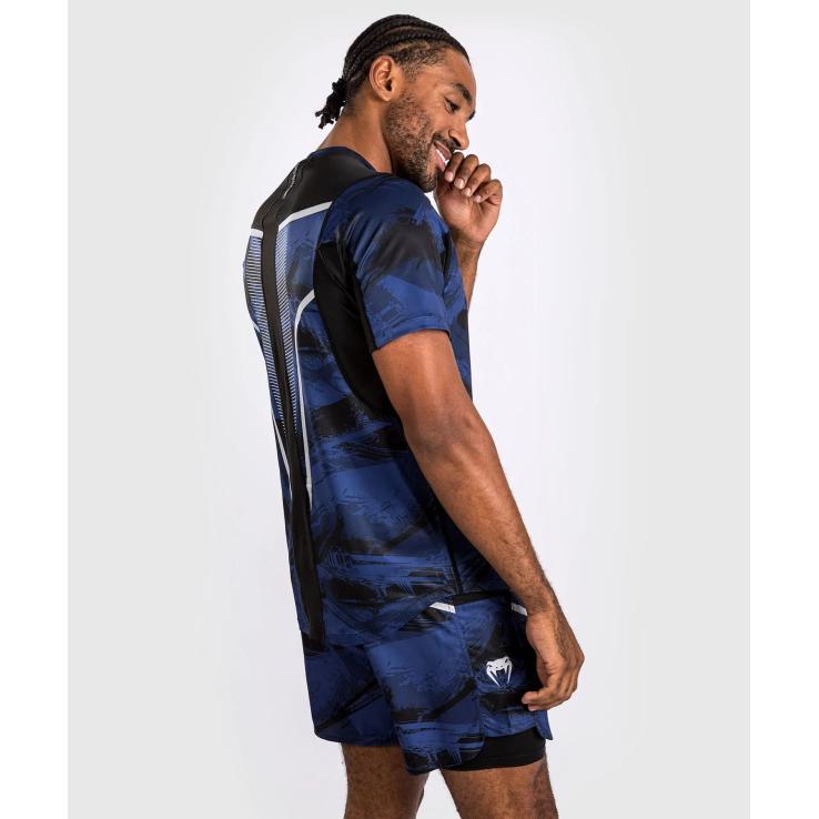 Camiseta Dry Tech Venum Electron 3.0 - azul marinho