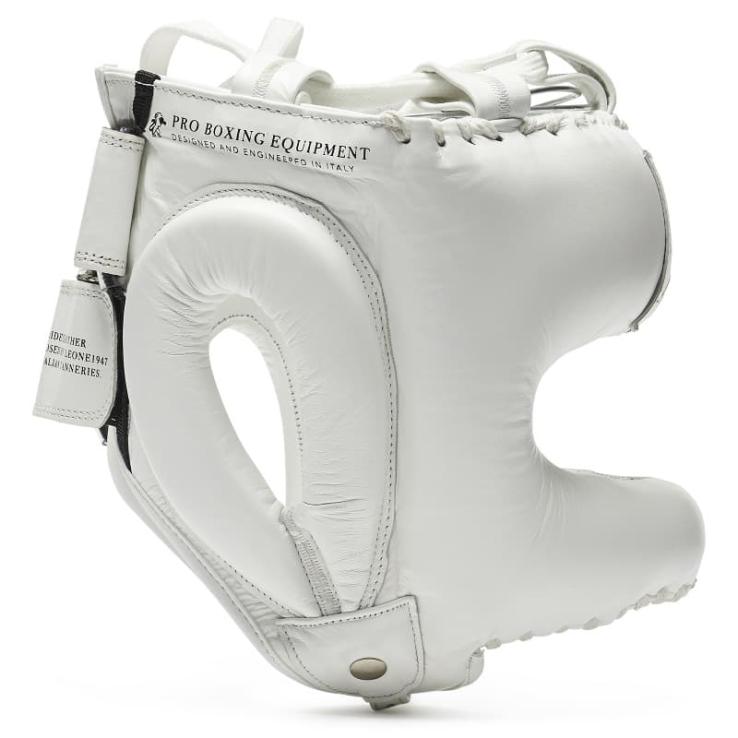 Capacete de boxe Leone The Greatest branco