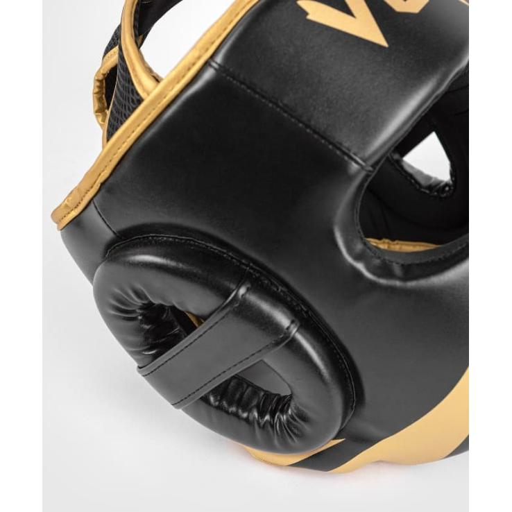 Capacete de boxe Venum Challenger - preto - bronze