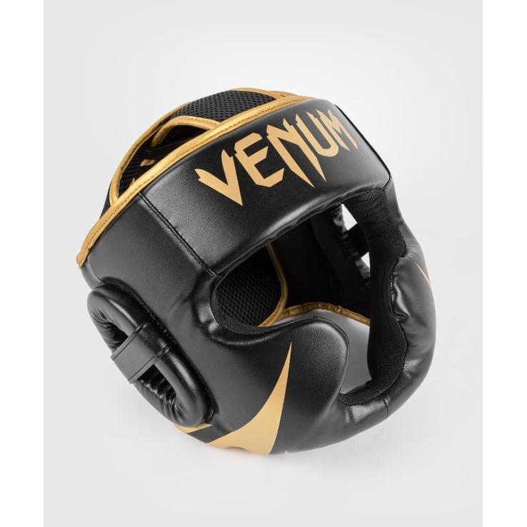 Capacete de boxe Venum Challenger - preto - bronze