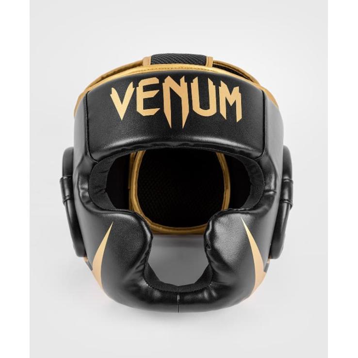 Capacete de boxe Venum Challenger - preto - bronze