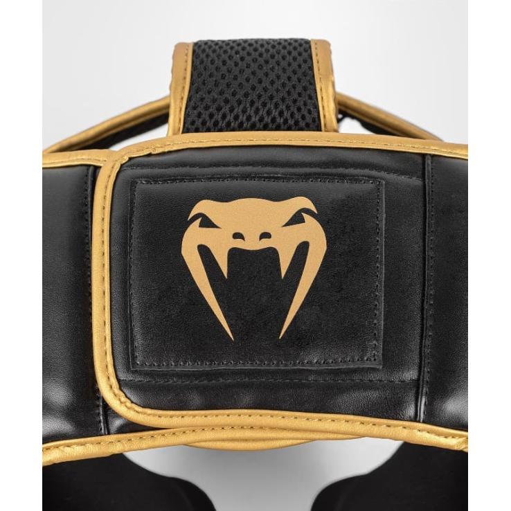 Capacete de boxe Venum Challenger - preto - bronze