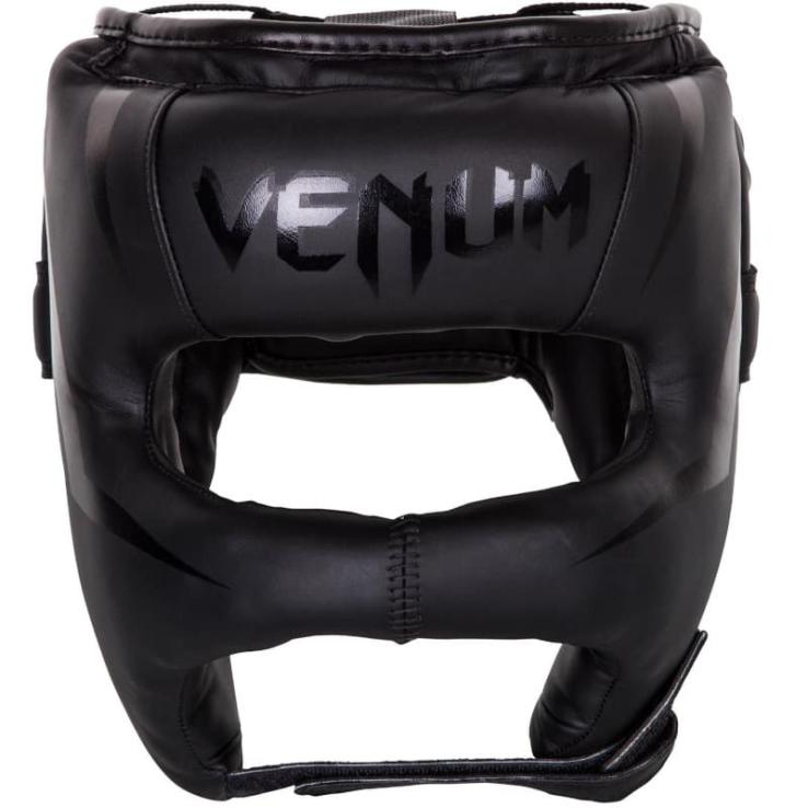 Capacete De Boxe Venum Elite Iron Preto/Preto