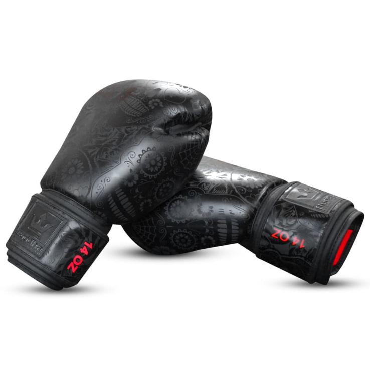 Luvas de boxe mexicanas Buddha Boxing - preto fosco