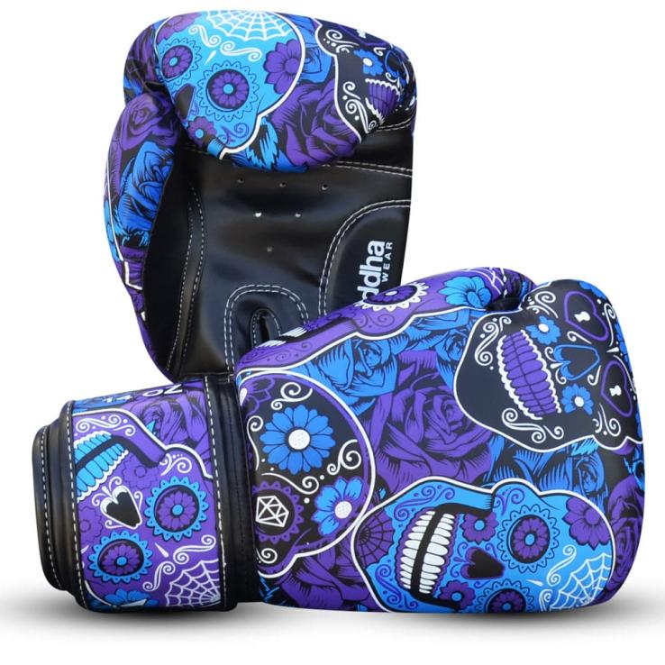 Luvas de boxe mexicanas Buddha Boxing - roxas