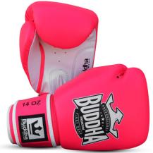 Luvas de boxe Buddha Top Colors - rosa flúor