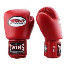 Luvas de boxe de couro Twins BGVL 3 - vermelho