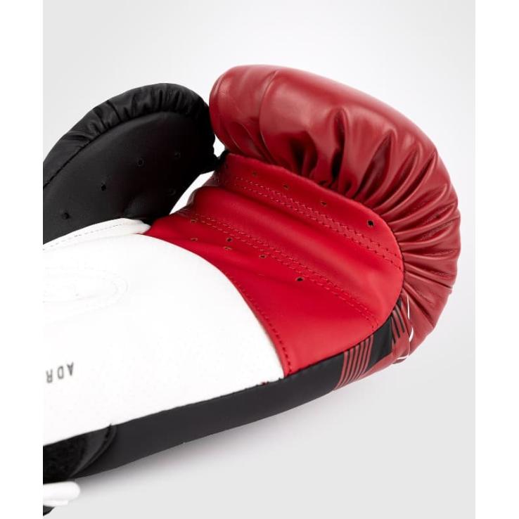 Luvas de boxe Venum Adrenaline - Preto Vermelho Branco