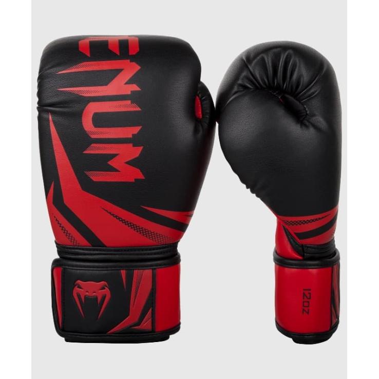 Luvas de boxe Venum Challenger 3.0 preto vermelho