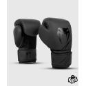 Luvas de boxe clássicas Venum para crianças 8 onças - preto fosco