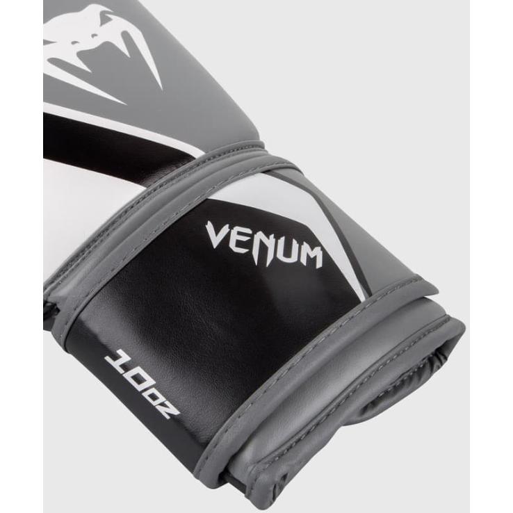 Luvas de boxe Venum Contender 2.0 - Branco Cinza Preto