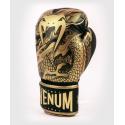 Luvas de boxe Venum Dragon's Flight pretas / douradas