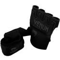 Venum Gel Kontact luva de boxe-bandagem preto fosco (par)