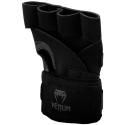 Venum Gel Kontact luva de boxe-bandagem preto fosco (par)