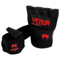 Venum Gel Kontact luva de boxe-bandagem Preto/Vermelho (Par)