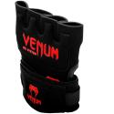 Venum Gel Kontact luva de boxe-bandagem Preto/Vermelho (Par)