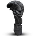 Luvas MMA Buddha Sparring de couro preto fosco 7 onças