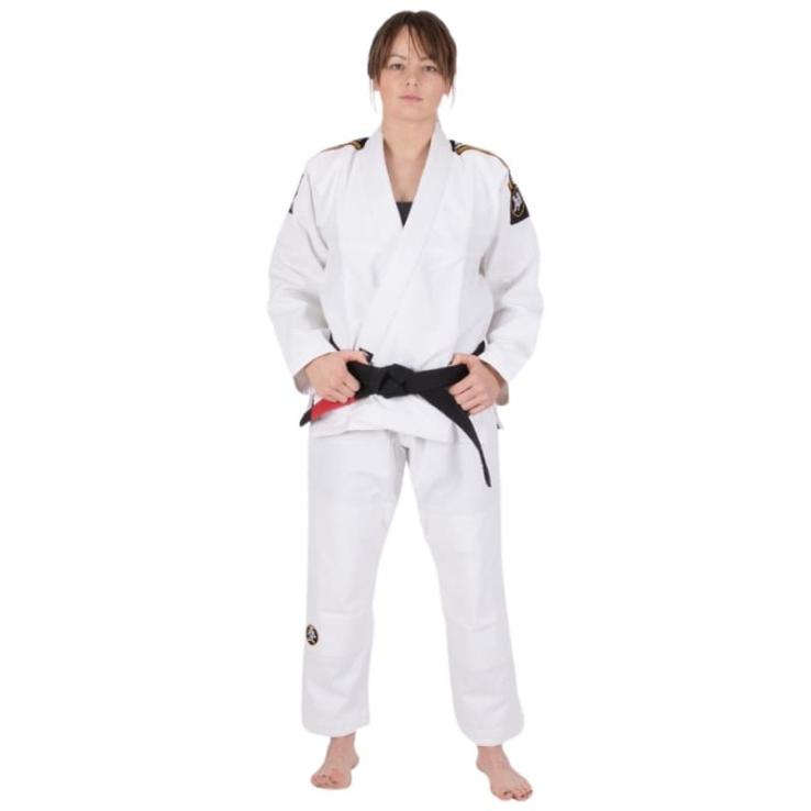 Kimono Jiu Jitsu (BJJ) de mulher Tatami Nova Absolute Ladies Branco + Faixa Branco