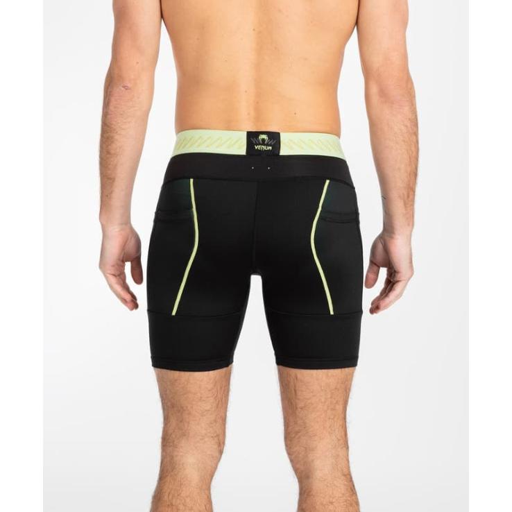 Venum Fusion 2.0 Vale Tudo Short Tights - Preto Amarelo