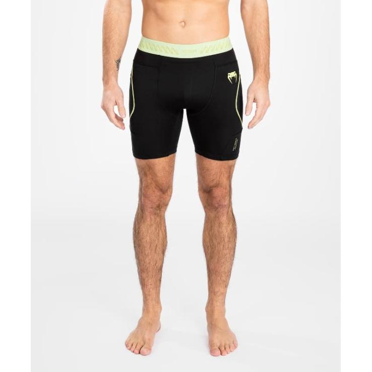 Venum Fusion 2.0 Vale Tudo Short Tights - Preto Amarelo