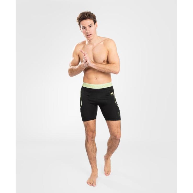 Venum Fusion 2.0 Vale Tudo Short Tights - Preto Amarelo