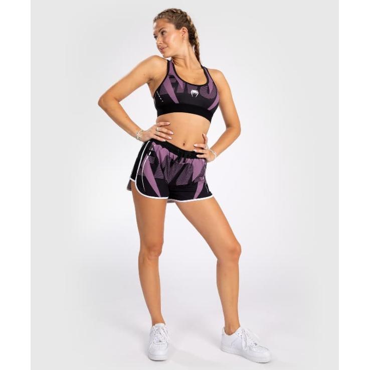 Calções feminino Venum Adrenaline - preto roxo