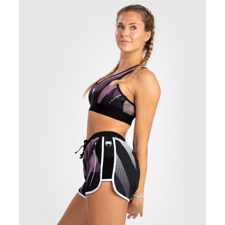 Calções feminino Venum Adrenaline - preto roxo