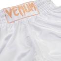 Calça Venum Classic Muay Thai branco / dourado infantil