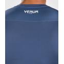 Rashguard de manga curta Venum Attack - azul marinho