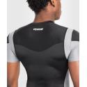 Rashguard de manga curta Venum Tempest - preto cinza