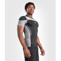 Rashguard de manga curta Venum Tempest - preto cinza