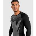 Venum Attack rashguard manga longa - preto cinza