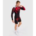 Venum Adrenaline manga comprida rashguard - preto vermelho