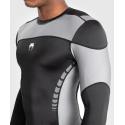 Rashguard de manga comprida Venum Tempest - preto cinza