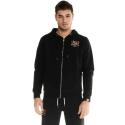 Leone Zip-Up Hoodie dourado preto M5047