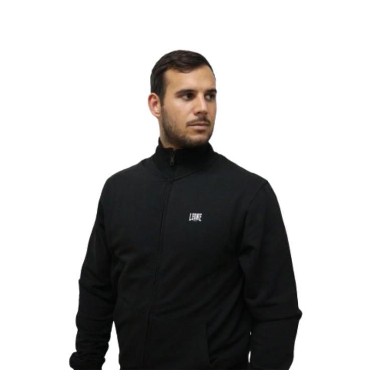 Sweatshirt Leone com gola alta pequeno logótipo preto M3000