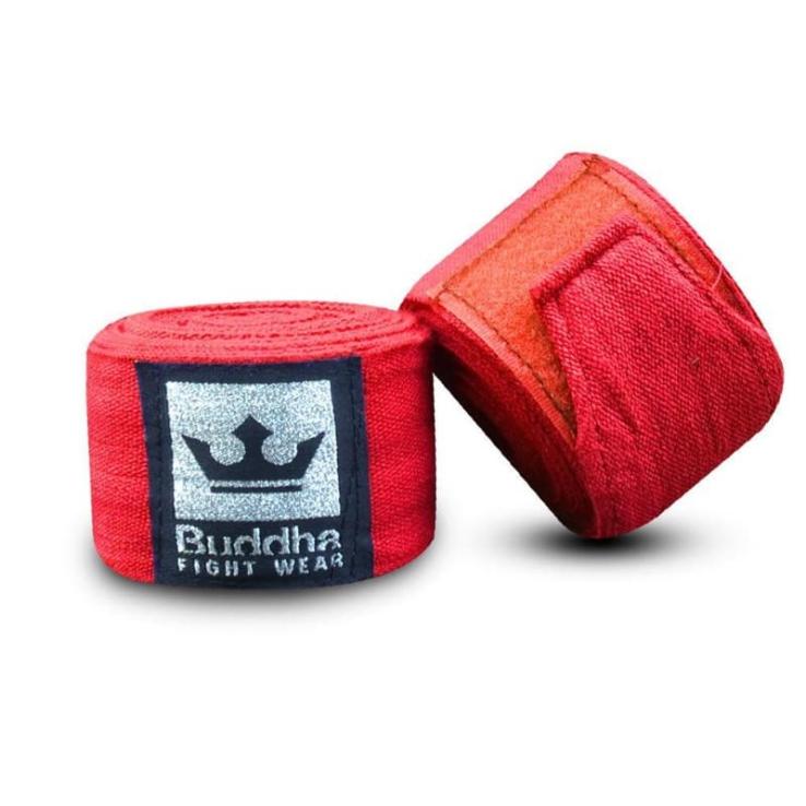 Ligaduras de boxe Buddha red